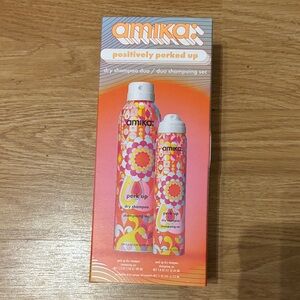 Amika dry shampoo duo full size 5.3 oz & traveling size 1.8 oz New unopened